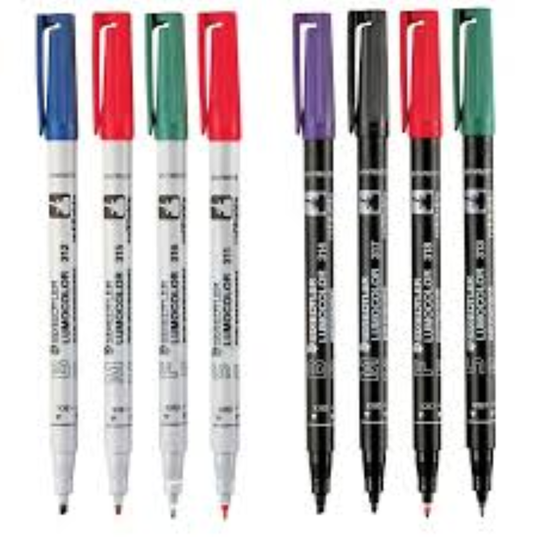 Staedtler Lumocolor OHP (F) perm. Bx=10pc BE ST-318-03